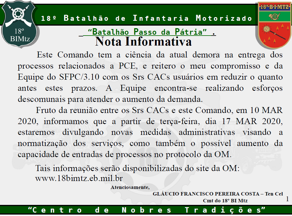 Nota informativa